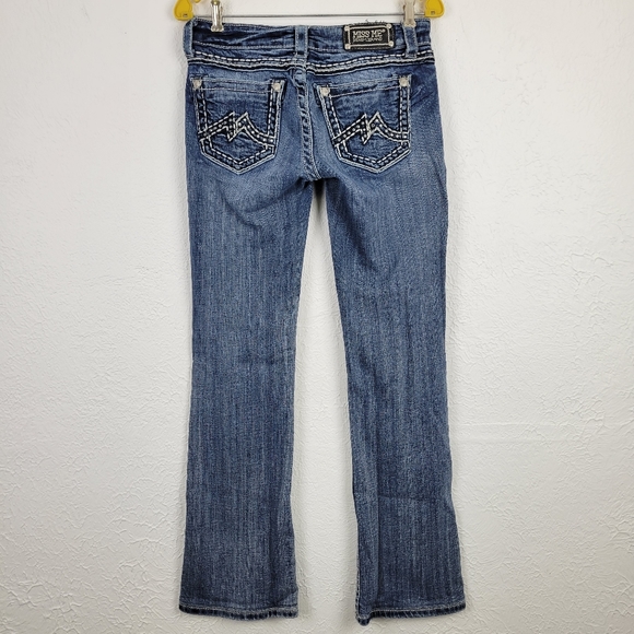 Miss Me Boot Cut Jeans ~Style JD1094B - Picture 2 of 11